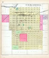 Concordia, Kansas State Atlas 1887
